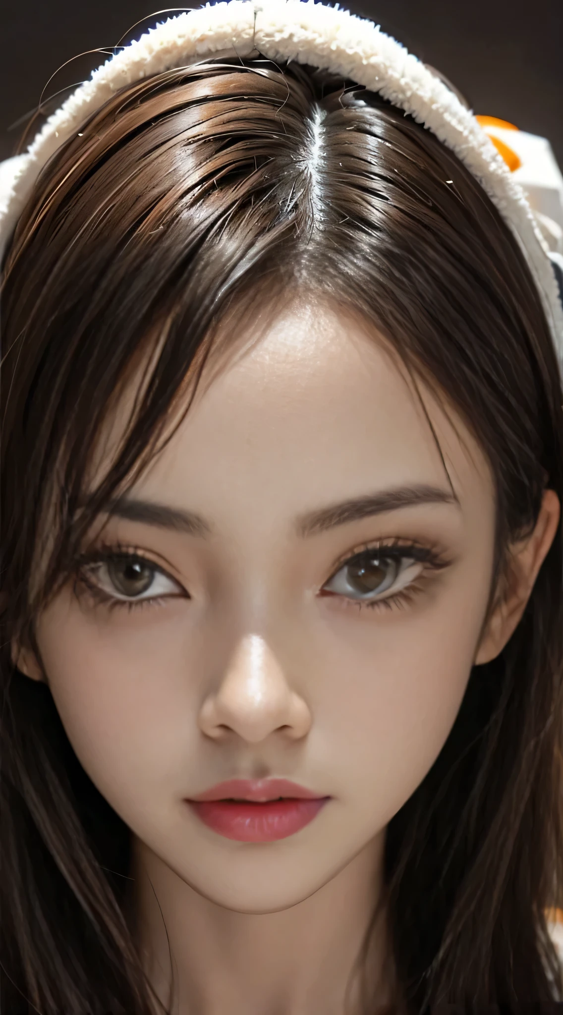 Only lips, An ultra-high picture quality, Super Detail, 超A high resolution, Lip focus, Beautiful sexy lips, Red seductive moist thick lips, tongue, Saliva, Ecstatic expression, Amorous expression, Seductive look