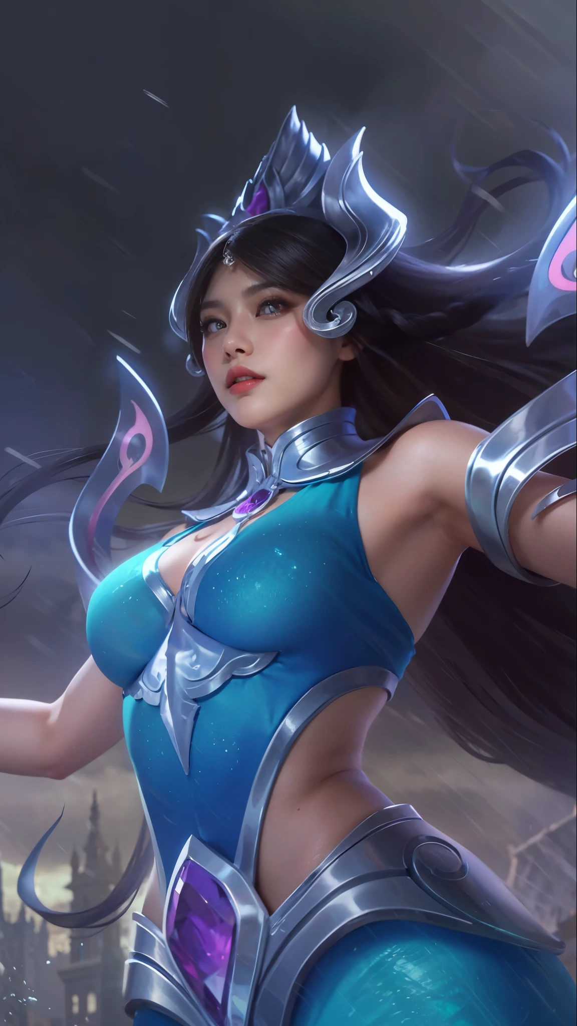 a close up of a woman in a white dress with a long white hair, beautiful celestial mage, full portrait of elementalist, full body xianxia, heise jinyao, onmyoji detailed art, g liulian art style, extremely detailed artgerm, by Yang J, white haired deity, astral ethereal, holy fire spell art, highly detailed, (high detailed skin:1.3), (photorealistic:1.3), ultra-detailed, (high detailed skin:1.2), expressionless, 8k uhd, dslr, soft lighting, high quality, film grain, Fujifilm XT3, best quality, beautiful lighting
