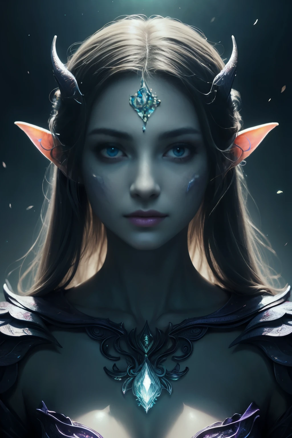 (Best quality, 4k, High-resolution, Masterpiece:1.2), Ultra-detailed, Realistic, Radiant lighting, Epoch Elves, Portraits, Fantastical colors, Fine art, Ethereal beings, Dreamlike, Whimsical creatures, Detailed facial features, Glowing eyes, Elven beauties, Ethereal glow, Mythical creatures, Harmonious composition, Dazzling colors, Stunning visual effects, Otherworldly appearance, Mesmerizing artistry, 