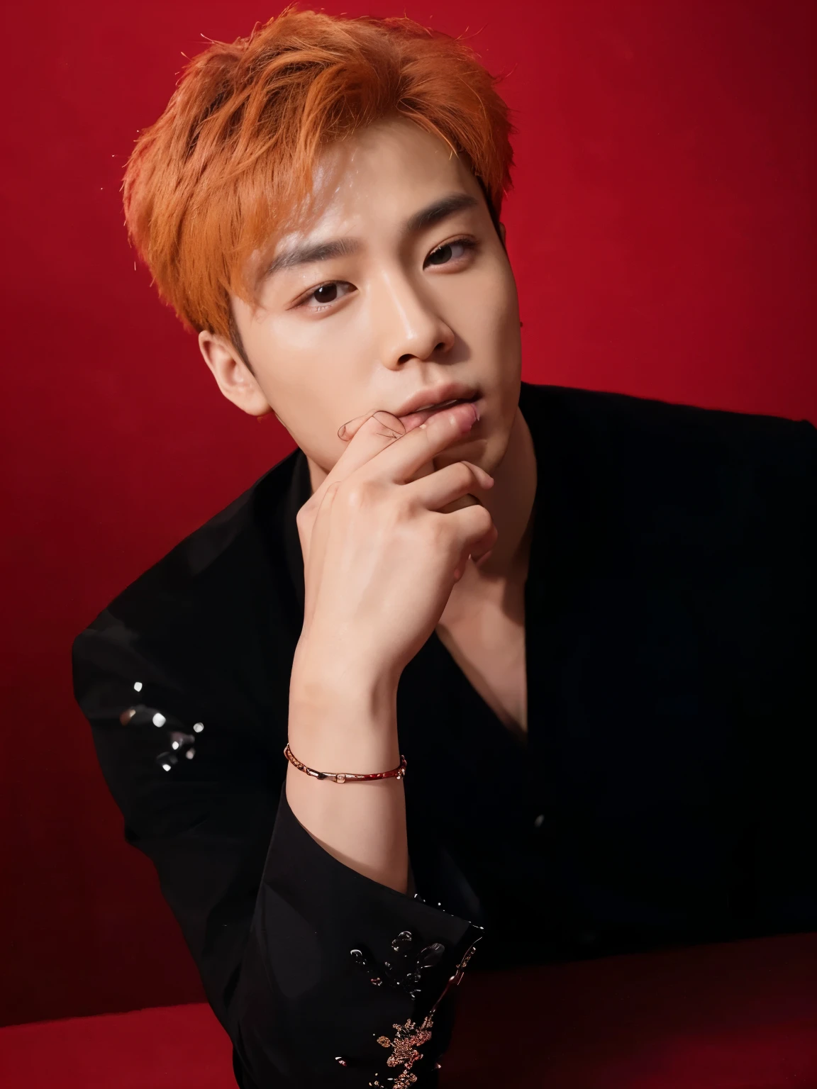 Homem chines bonito, lay yixing, Lay Zhang, chines atraente, serious appearance, chinese idol, top model.