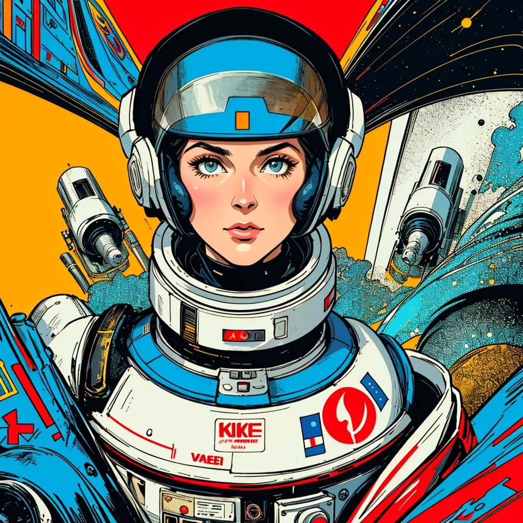 32k,highest quality,Perfect One Woman,60's,70's,80&#39;s,old movie posters,universe,retro,vintage,bauhaus,abstract,Space Thriller Movie Poster,Futuristic,shape,OK,propaganda,war,