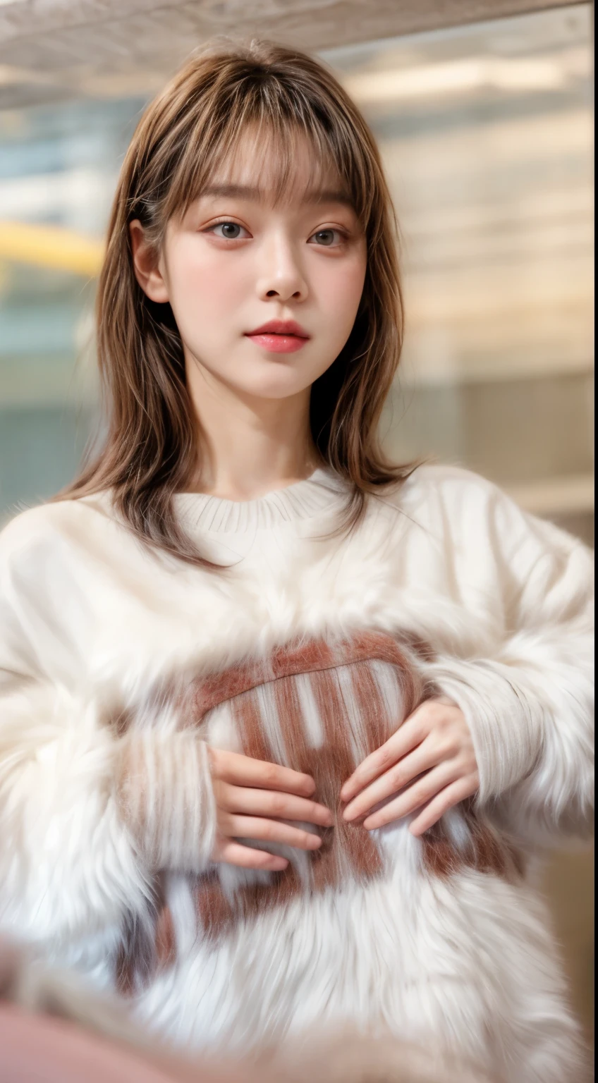 masterpiece、8K、32K、highest quality、(Detailed both eyes)、(cute japanese woman、bangs)、23 years old、elegant、swet、black hair