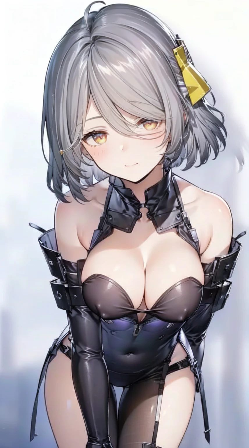 (Best quality,4K,8K,A high resolution,tmasterpiece:1.2),ultra - detailed,(actual,realistically),vibrant with colors,beautiful eyes,Delicate smile,face flushed,ctextured skin,tmasterpiece,k hd,Best quality,Gentle and beautiful woman,Mild,delicate and sexy collarbones,atractive Face,二重まぶた,rosy lips,small-nose,random hair style,dyed hair color, large breast,Elegant,Subtle blush,gorgeous one,perfect pubic bone,Elegant lady,Gorgeous dress,Photographed from top to bottom,closeup cleavage,Leaning forward