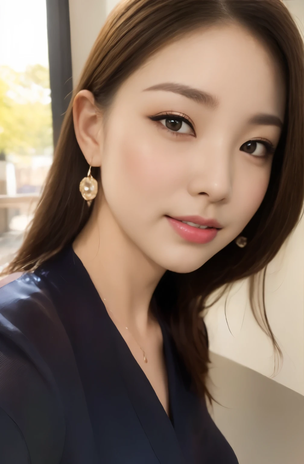 (24 year old lover)、evening、Walk around the hot spring town、Wearing a scarlet yukata、(master piece: 1.3), (maximum resolution: 1.4), (ultra high vision: 1.2), cinematic light, ultra high vision,make one's cheeks flush:1.2、 (fine eyes and skin), (detailed facial features),( nsfw:1.2), 8K resolution, perfect style, beautiful expression、Highly detailed face and skin texture、detailed eye、double eyelid、glitter eyeliner:1.2、shiny skin、pure white skin:1.8、white skin:1.8、light lower abdomen、inner thigh、red rouge、dark lipstick:1.2、small shiny necklace and earrings、glossy lips:1.2、glossy lips:1.2、((full body shot:1.2))、(ponytail、light brown hair)、medium long hair、 (big breasts:1.3)、(grab the viewer's hand)、(A very seductive smile:1.2)、