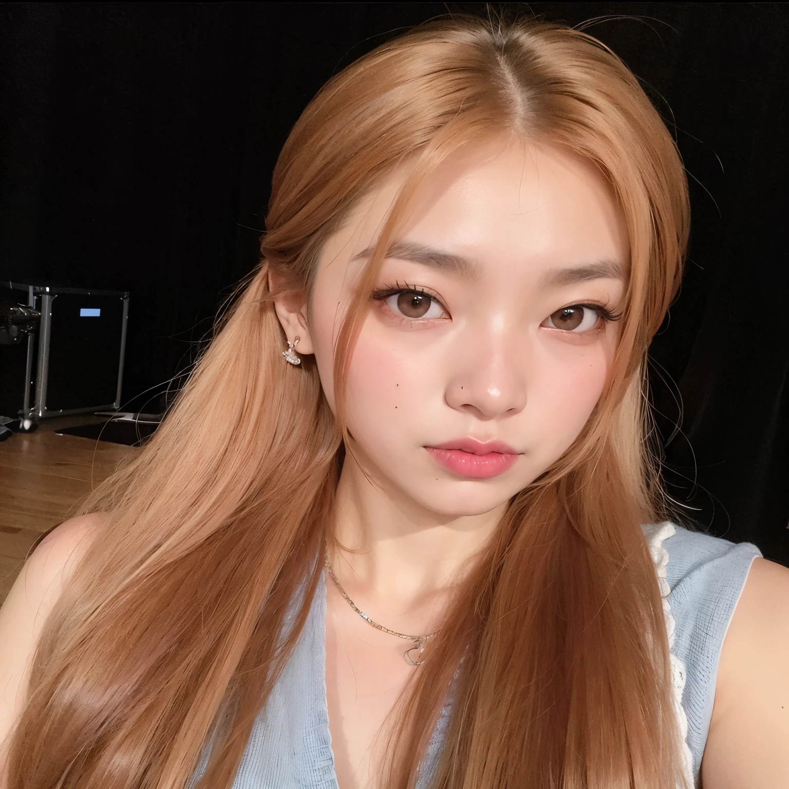 mulher arafa com longos cabelos ruivos e blusa azul, parque roseanne de blackpink, jossi do blackpink, Jinyoung Shin, portrait of jossi do blackpink, jaeyeon nam, Sun Yunjoo, Lalisa Manobal, Heonhwa Choe, jennie blackpink, estacionar a partir de-min, Kim Doyoung, taejune kim, gongbi
