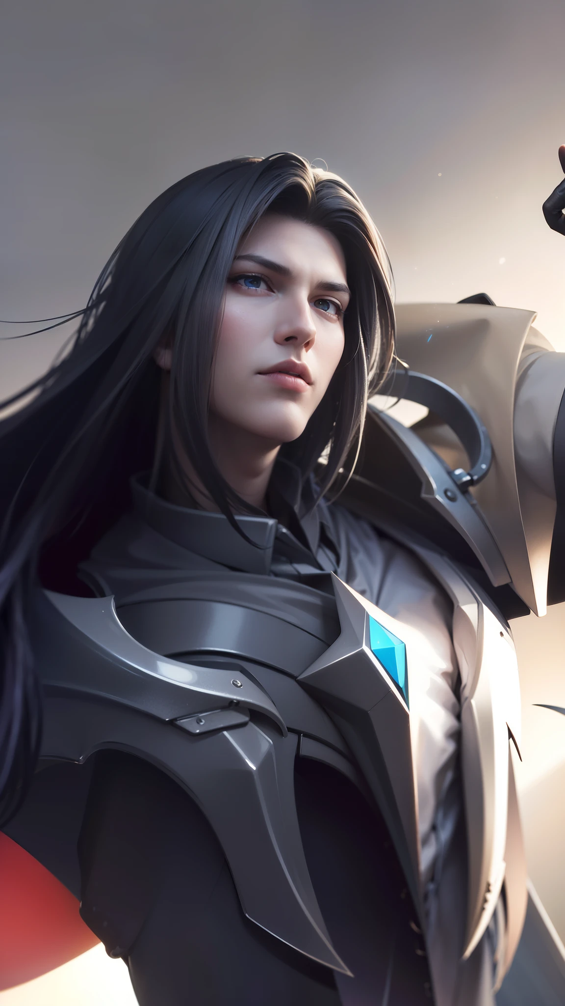 masculine male, masterpiece, ((perfect eyes)) best quality, (semirealism:1.9), beautiful lighting, (extremely detailed CG unity 4k fhd wallpaper), High Detail, Sharp focus, dramatic outdoors, 1 boy ,19 years old, white hair, light purpel eyes.