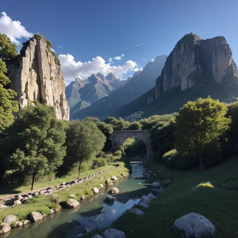 Au cœur des majestueuses montagnes des Andes, se trouve un temple incas d’une beauté extraordinaire. Niché au sommet d’une falaise abrupte, le temple surplombe un cénote sacré d’une eau cristalline. Les rayons du soleil se frayaient un chemin à travers les nuages, illuminant le cénote d’une lueur dorée. L’architecture du temple incas est d’une précision impressionnante. Les murs en pierre taillée à la perfection s'élèvent vers le ciel, créant une enceinte sacrée qui abrite les mystères et les rituels ancestraux. Des sculptures détaillées représentant les dieux incas ornent les parois, témoignant de la profonde spiritualité de ce lieu. Le cénote lui-même est un spectacle à couper le souffle. L’eau d’un bleu profond s’étend à perte de vue, créant une ambiance paisible et mystique. Les reflets du ciel et des montagnes environnantes se fondent dans les eaux calmes, créant une toile de fond époustouflante pour le temple. Au lever du soleil, les premiers rayons percent l’horizon, illuminant le cénote d’une lueur dorée. Les faisceaux de lumière dansent à la surface de l’eau, créant des motifs magiques qui semblent flotter dans l’air. Les incas croyaient que ces rayons étaient un signe des dieux, une bénédiction qui illuminait les profondeurs du cénote sacré. Les prêtres incas se réunissaient au temple pour célébrer des rituels et des offrandes en l'honneur des dieux. La lumière du soleil qui pénétrait à travers le cénote sacré était considérée comme une manifestation divine, une connexion directe entre le monde terrestre et céleste. Ce temple incas, reposant sur un cénote avec les rayons du soleil qui transpercent l'eau, est un lieu d’une beauté et d’une signification profondes. Il rappelle la relation étroite entre l’homme et la nature, la spiritualité et l'harmonie qui ont marqué la civilisation inca.