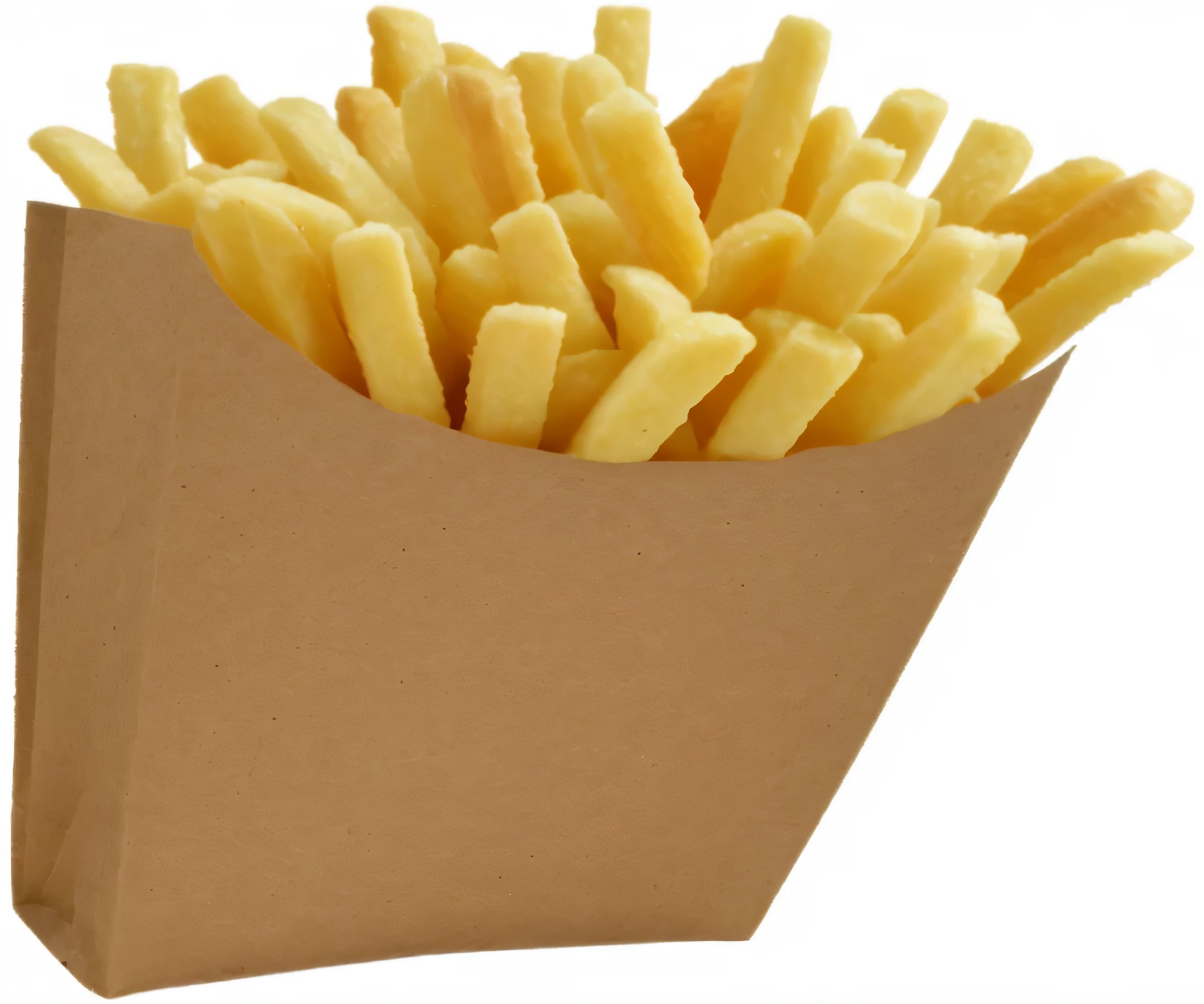 a close up of a bag of francês Frisian on a white background, Frisian, francês Frisian on the side, francês Frisian, com Frisian, melhor Frisian, inspirado em Pia Fries, salgadinhos, servindo Frisian, sharped image, sharp render, fritar, crocante quality, ultra sharp, crocante, batatas fritas, extra sharped image, extra crocante, French fry standard environment, very crocante