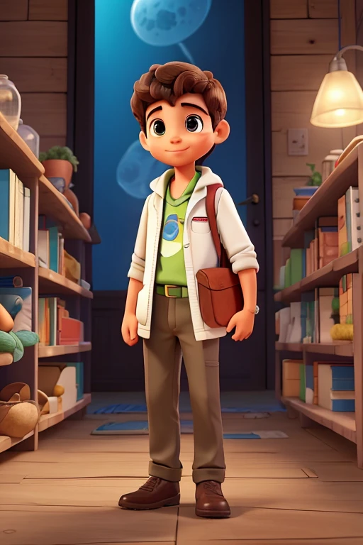 "Descobrindo o Futuro: Children&#39;s Scientific Journey" is an exciting 50,000-word work that captivates young readers with a thrilling adventure story, descobrimento e amizade. In the heart of CiênciaVille, a group of curious children embark on a journey guided by the enigmatic Dr.. brain, um cientista que desvenda os segredos do conhecimento.

Over six captivating chapters, Children exploram um laboratório secreto, travel through time with a fascinating scientific machine and face the challenge of solving the mystery of the lost elements. A narrativa combina intriga e aprendizado, introducing scientific concepts in an accessible and engaging way.

The story takes readers on a scientific expedition through NaturezaVille, where incredible ecosystems are unveiled, promoting environmental awareness that is intertwined with the central plot. A conference of the future adds a unique touch, proporcionando um encontro entre Children e suas versões mais velhas, resulting in an exciting exchange of ideas and visions for tomorrow.

No desfecho do livro, Children, agora jovens cientistas, establish a lasting legacy by founding the Science School of ScienceVille. This book is more than a captivating narrative; is a celebration of the power of curiosity and knowledge, aimed at inspiring young minds to dream big and believe that everyone can play a key role in shaping the future. "Descobrindo o Futuro" is an unforgettable adventure that nurtures a passion for science and leaves an inspiring message of hope and possibility. 