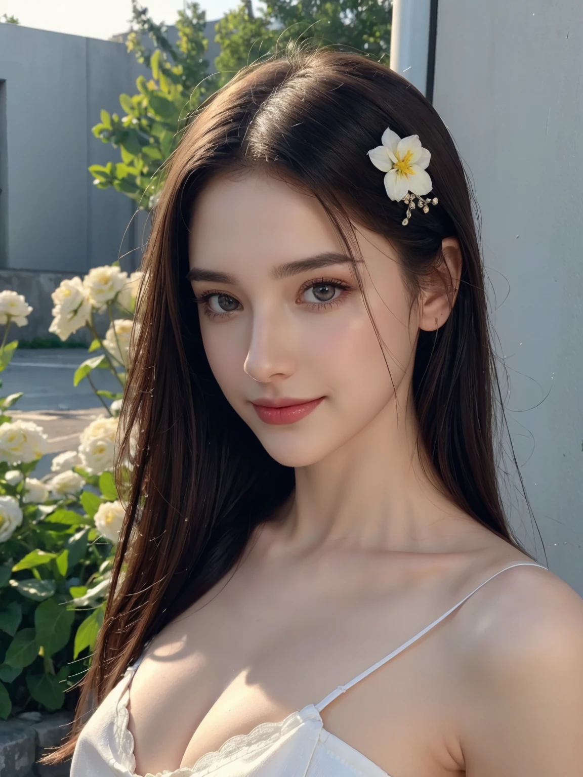One girl, Mature Woman, photograph, Realistic, Highest quality, Detailed face, Detailed Background, Diffused sunlight, Depth of written boundary, Bokeh, China dress, sexy, Tribal pattern