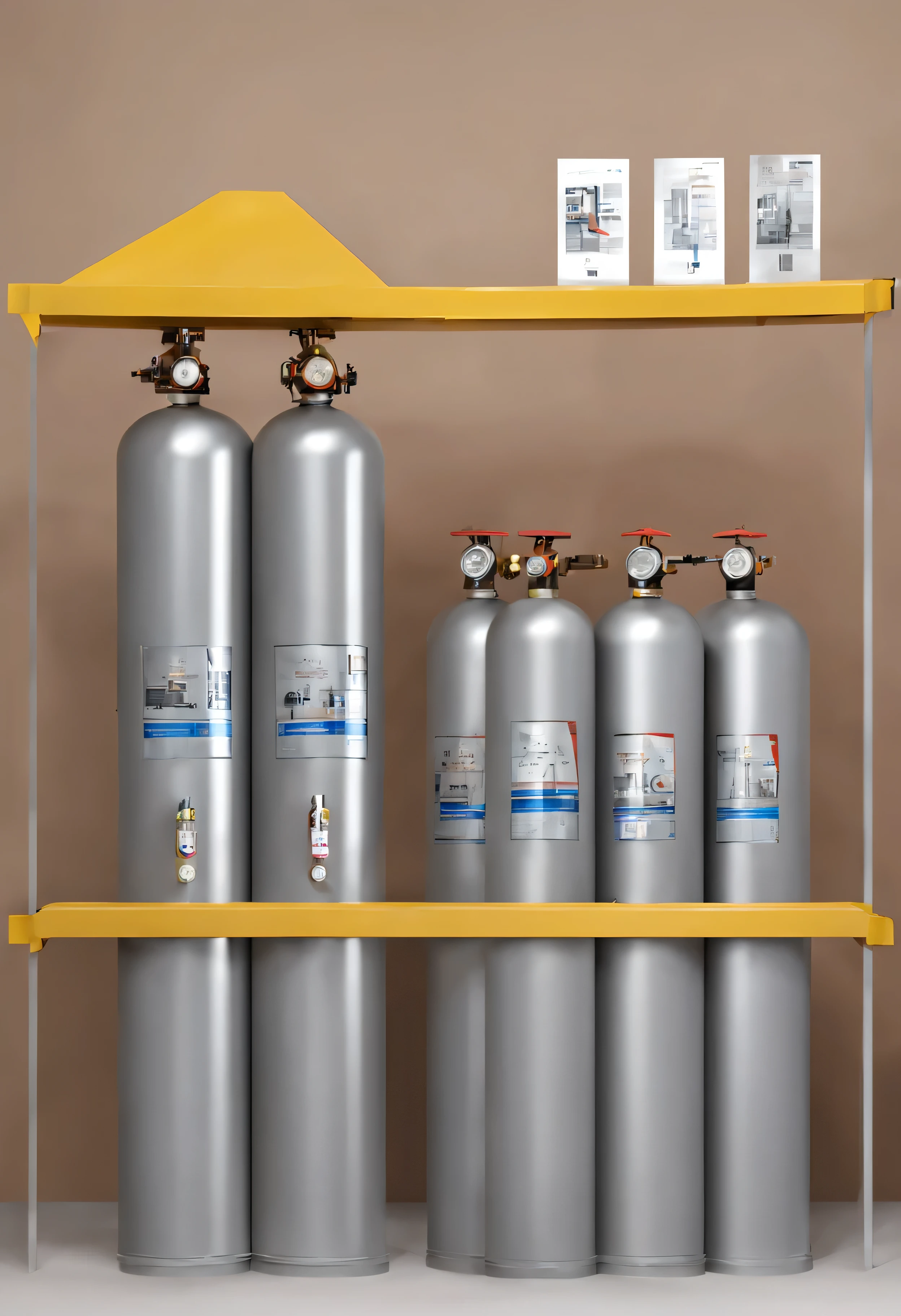 masterpiece，1 high pressure gas cylinder，no background