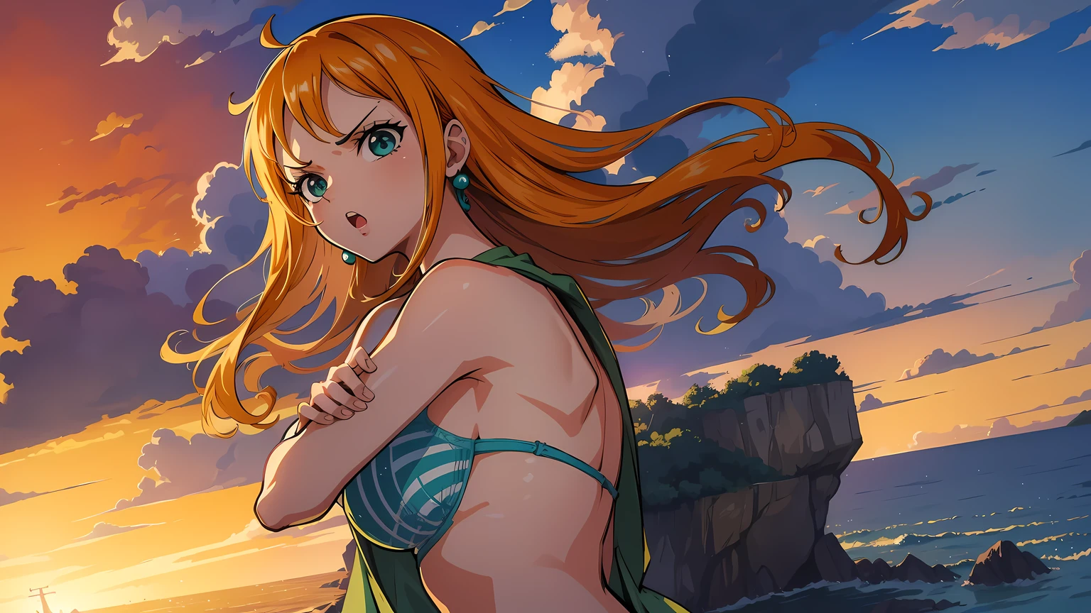 Nami from one piece nude