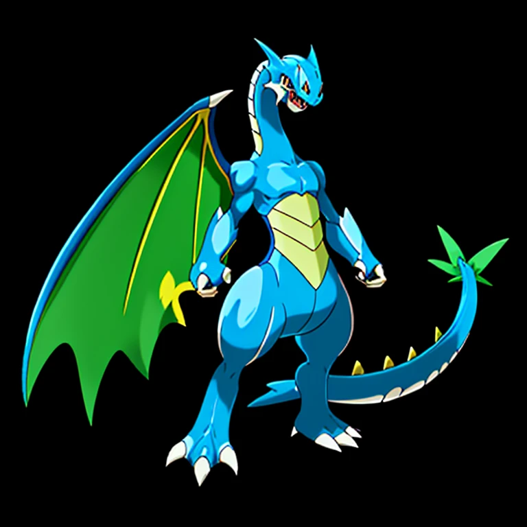 ((masterpiece), best quality, high quality, professional quality, highly detailed, highres, perfect lighting, natural lighting), blue dragon, soaring over forest, lush green trees