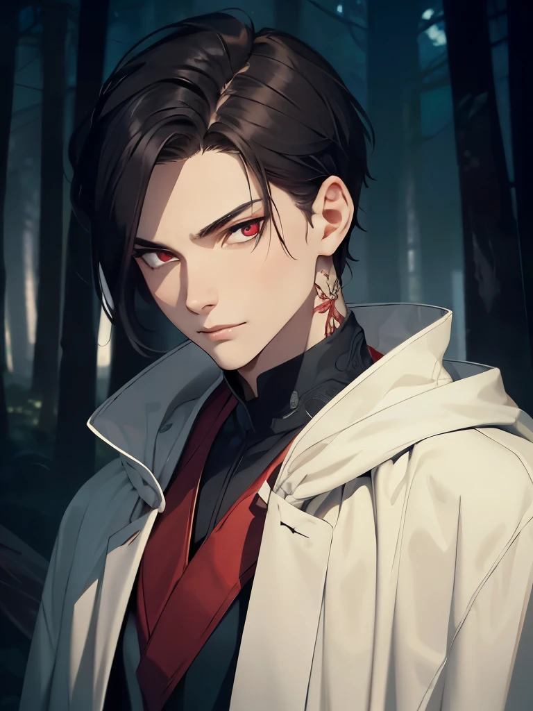 detailed eyes, red eyes, high quality