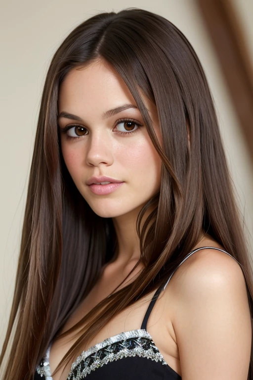 masterpiece, best quality, ultra high res, (photorealistic:1.4), RachelBilson, (long straight hair:1.2), (looking into camera:1.2), (gently brush hair from face:1.2), shiny skin, 