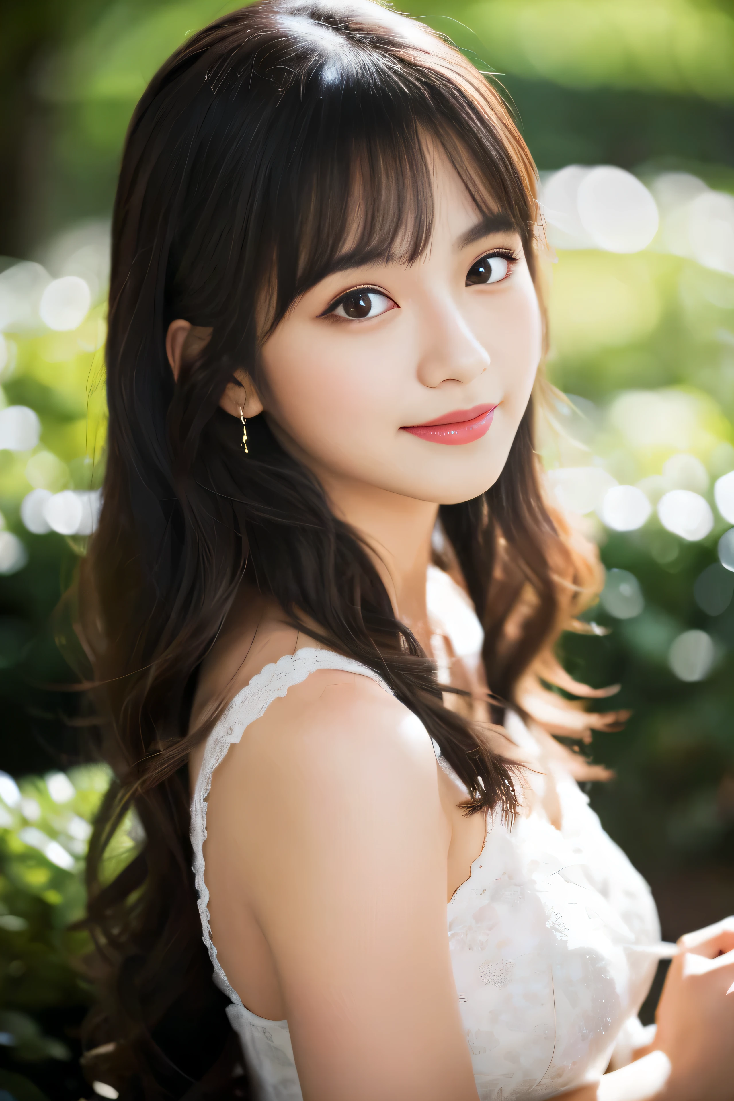 Ultra-high definition images,{masterpiece},{highest quality},{1 girl}, cute, wonderful, beautiful and detailed eyes, black eye, Longhea, black hair,finely,Depth of written boundary,Very detailed CG,original, highly detailed wallpaper,Upper body, looking at the viewer