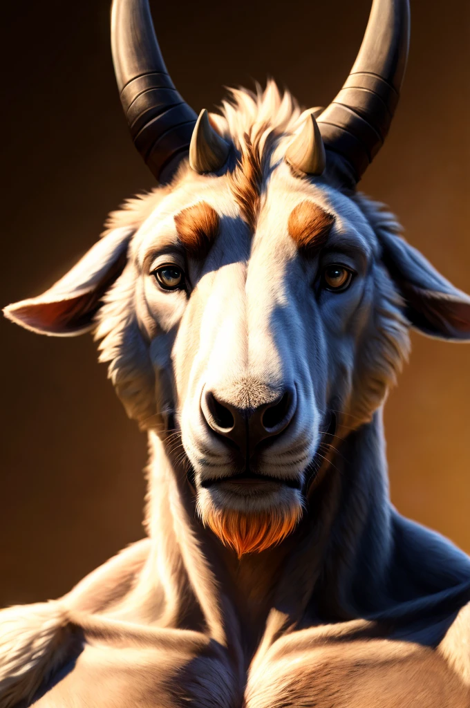 solo,furry,anthro,goat,male,E621,standing,hands behind back,wearing underwear,plain background,front view,(best quality,4k,8k,highres,masterpiece:1.2),ultra-detailed,(realistic,photorealistic,photo-realistic:1.37),illustration,sharp focus,colorful lighting,soft shadows,goatee beard,curved horns,expressive eyes,detail-rich fur,textured skin,vivid colors,bokeh
