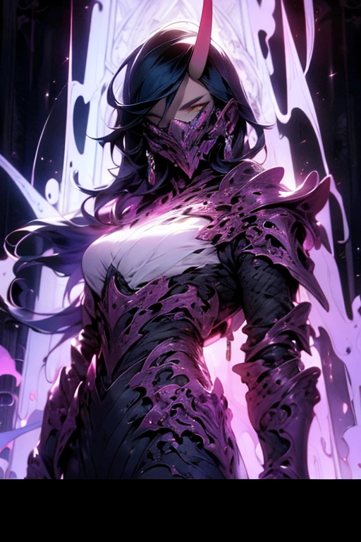 Red body,Blue hood,Slender and huge muscles,armor,Ready your spear,bulging muscles,Evil atmosphere,Huge penis,Possessed by a demon, losing sanity,Gritting your teeth,Sharp teeth,Purple glowing eyes,A gloomy aura,Lots of drool