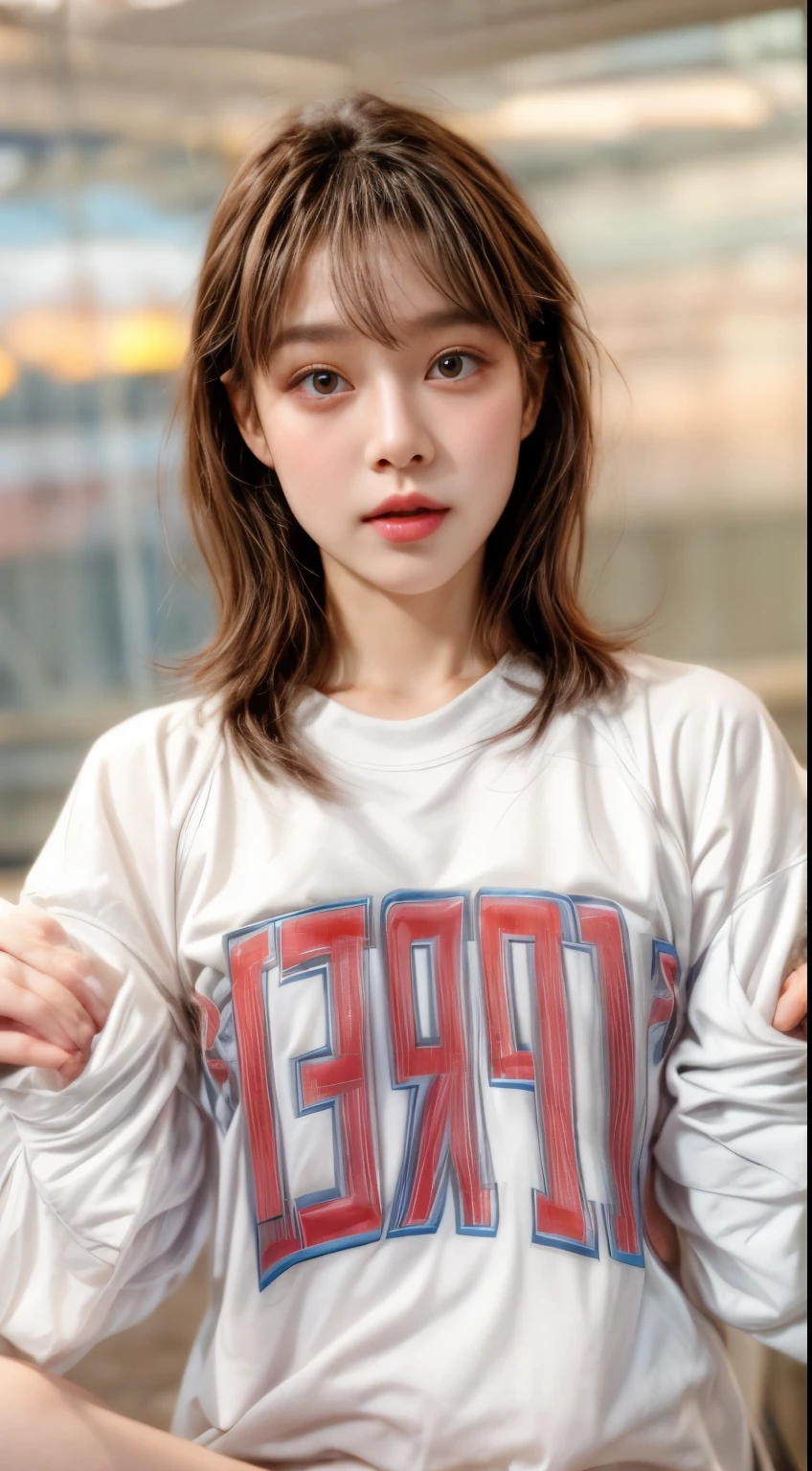 masterpiece、8K、32K、highest quality、(Detailed both eyes)、(cute japanese woman、bangs)、23 years old、elegant、swet、black hair