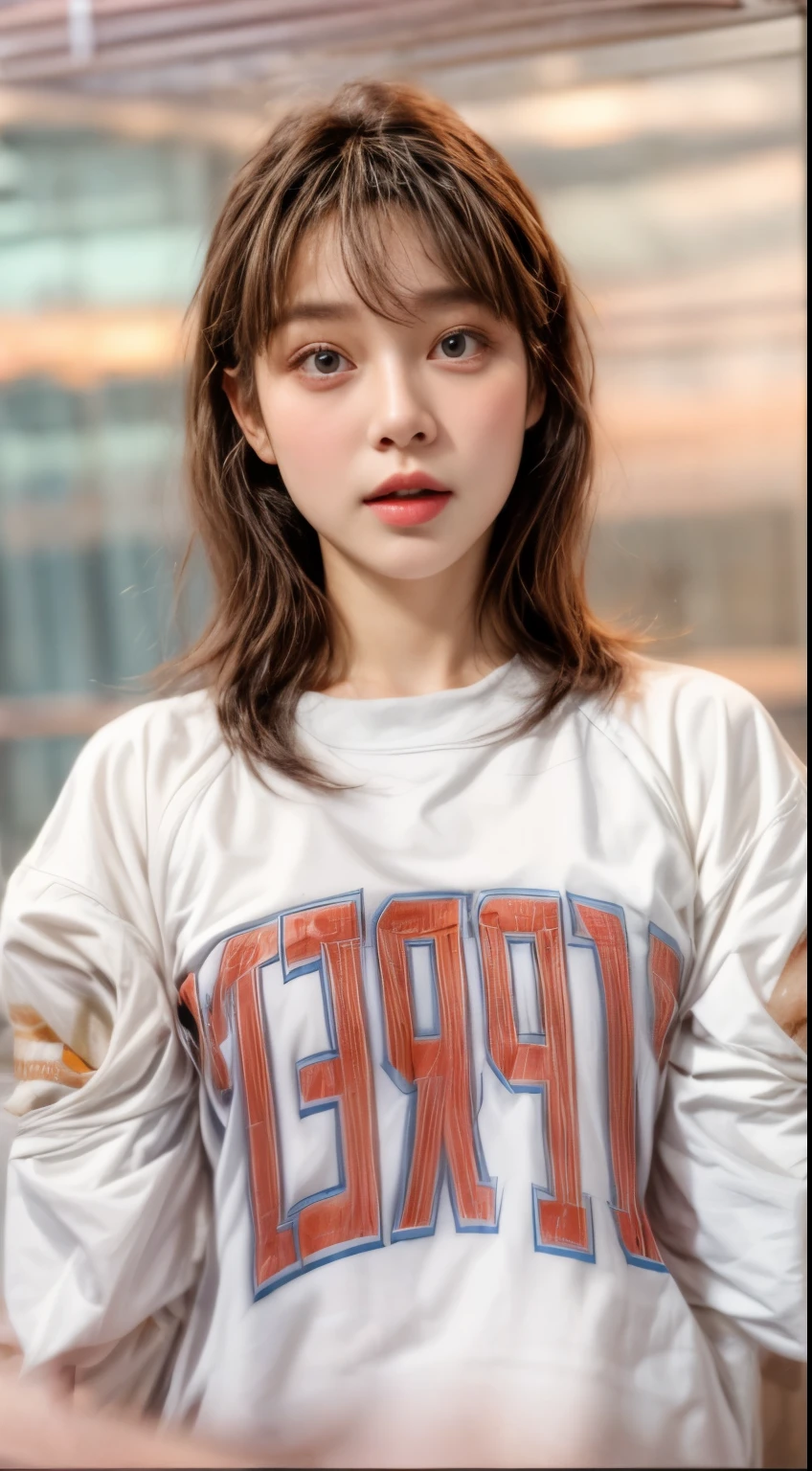 masterpiece、8K、32K、highest quality、(Detailed both eyes)、(cute japanese woman、bangs)、23 years old、elegant、swet、black hair