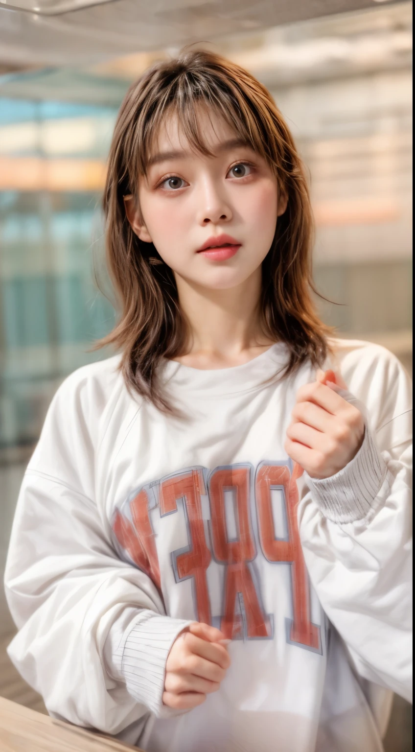 masterpiece、8K、32K、highest quality、(Detailed both eyes)、(cute japanese woman、bangs)、23 years old、elegant、swet、black hair