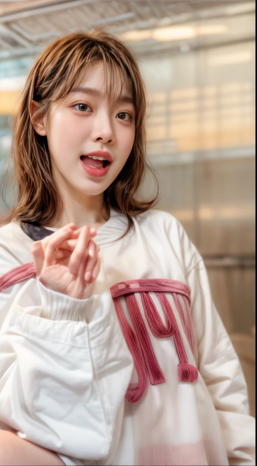 masterpiece、8K、32K、highest quality、(Detailed both eyes)、(cute japanese woman、bangs)、23 years old、elegant、swet、black hair