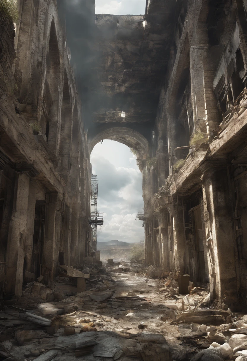 post apocalypse, amazing vistas, eerie ruins, interesting places