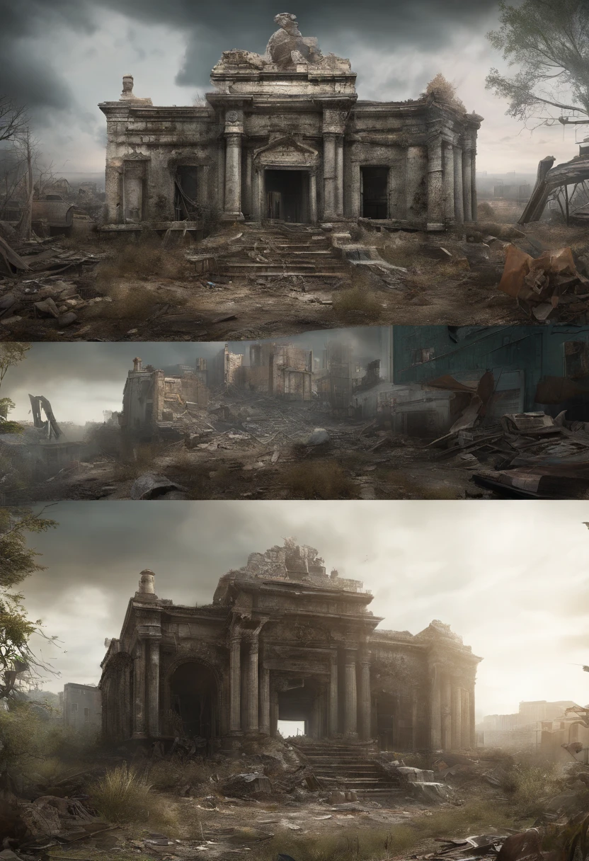 post apocalypse, amazing vistas, eerie ruins, interesting places