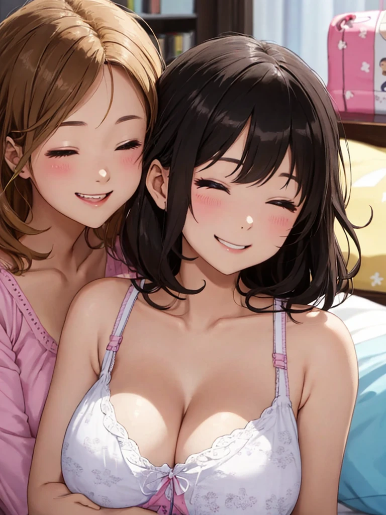 Girls Multiple、乱交パーティ、insertion、Masturbation、Bukkake、cum shots、perspiring、undergarments、A fully naked、4K，8K，inside a house、A schoolgirl、beste-Qualit、high picture quality、