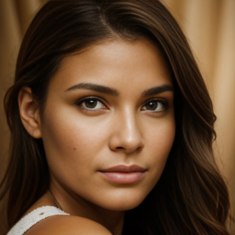 face portrait, woman, brown eyes, nicolle bahls