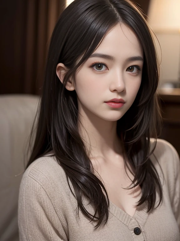 High quality, 8k ultra hd, Realistic portrait of a charming woman, The woman acted in a moonlight scene., Her features bathe in soft, The diffuse light highlighted the subtle nuances of her expression.. Pose from different angles, Capture every delicate contour of her face., intricate skin details ,The complexity of her gaze, and hair that is stacked together, In this mysterious atmosphere, The artist uses da Vinci's mastery of shadow and light., Create a charming collaboration that emphasizes the mysterious aura surrounding a woman., Shadows danced across her features., It adds depth to her gaze and adds a touch of mystery to the composition., by yukisakura, Highly detailed,Symmetrical shape,full body,Pose Seduction,The fingers are beautiful and proportionate....,bright colors,Bokeh