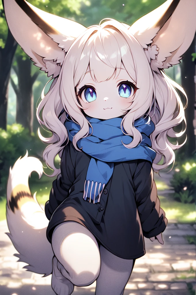 {best quality}, {{masterpiece}}, {highres}, {{depth of field}}, extremely detailed girl, solo, sharp focus,{{{character{{{1 girl}}}}}}, solo, light smile, closed mouth, beautiful detailed eyes, blue eyes, {{{{{looking at viewer}}}}},{{{{{sharp focus}}}}}, full body, normal angle, blonde hair:70, black streaks in hair, medium hair, pixie cut, {{{wind blowing}}}, hime cut, straight short bangs, {{beautiful detailed eyelashes}}, contracted pupils, slitted pupils, cat's eyes, fang, {{{hold legs up}}}, serval ears, serval tail, {{tribal clothing}}, {{wing scarf}}, outdoors, final fantasy xiv, {{{pov}}}