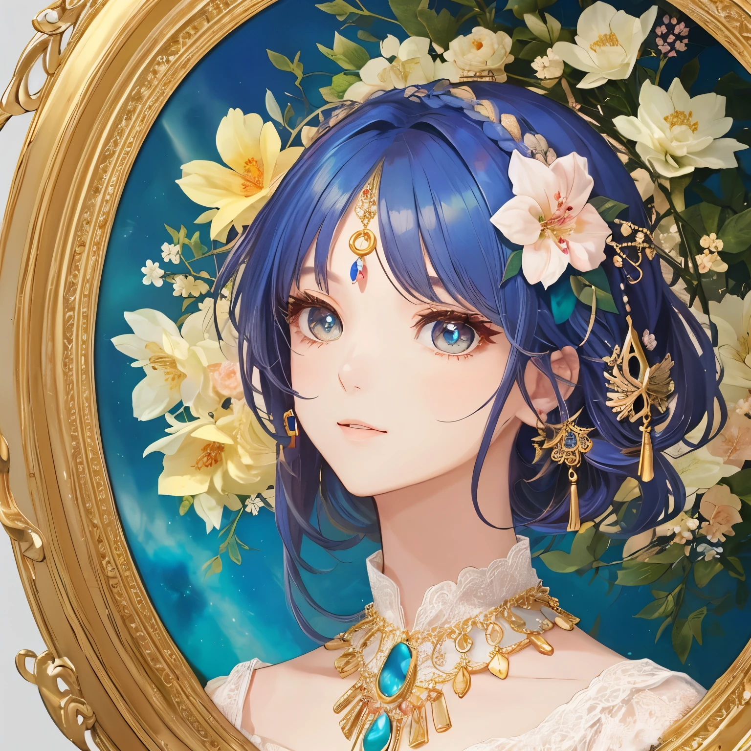Detailed earrings、gorgeous