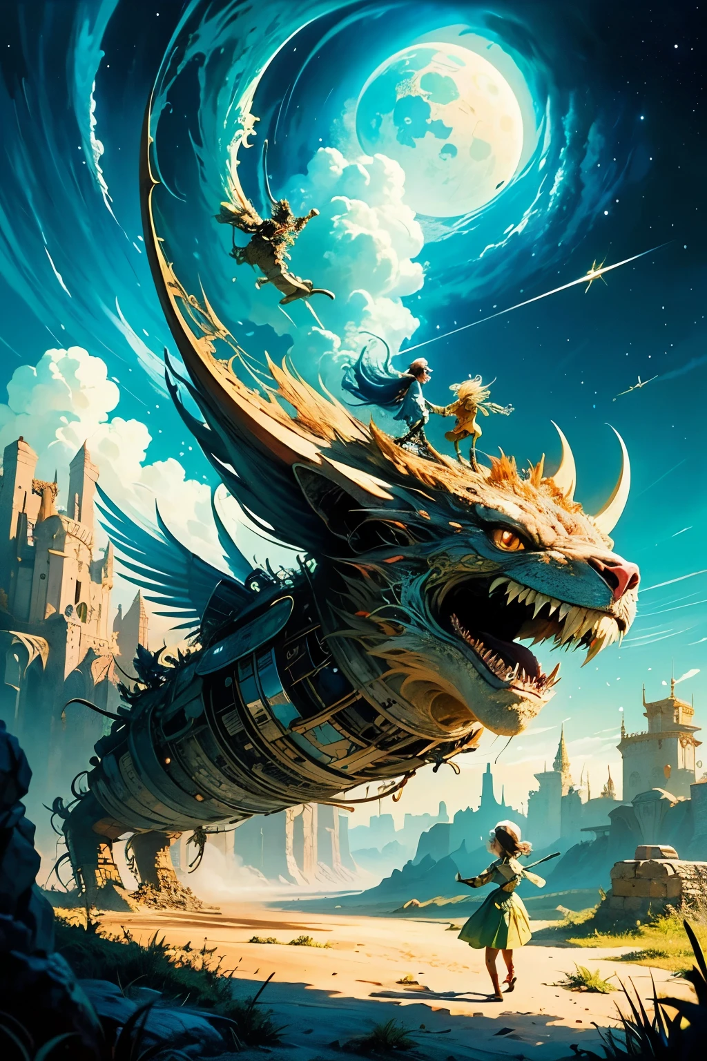 (Top Quality, 1080p Animation), Kid on an Amazing Adventure, One lively and curious , Animated series with bright and colorful visuals, Detailed and smooth animation, Expressive and engaging character designs, Exciting and imaginative storyline, Fairytale-like environment, Magical and whimsical creatures, Fully interactive and immersive experience, Innocent and heartwarming moments, Ultra-realistic and fluid movements, Illustrative and beautifully illustrated frames, Captivating and enchanting backgrounds, Harmonious and cohesive art direction.