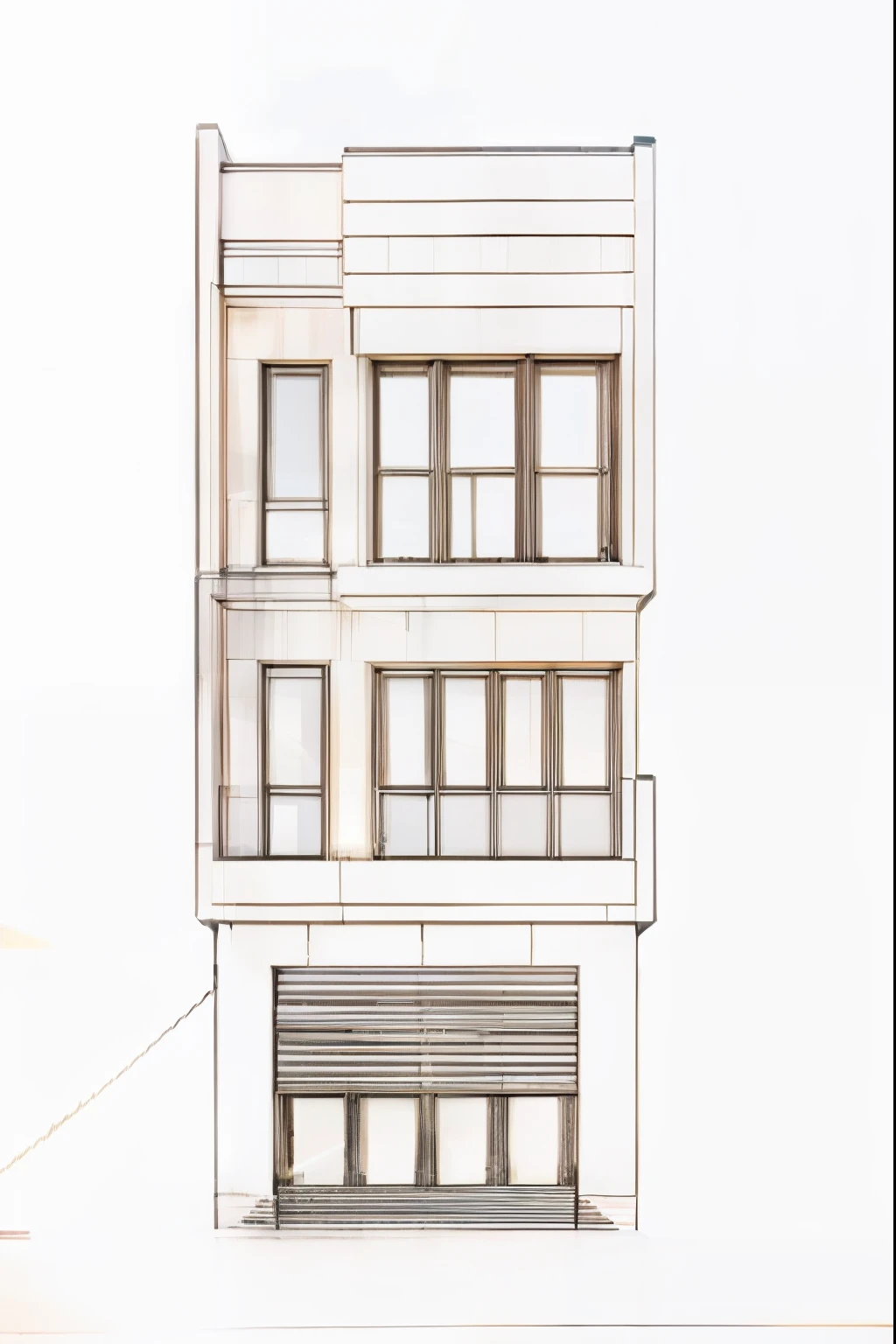 7-story mansion, The facade is made of natural stone, Architecture classique, Elegant elements on the facade, the facade solution is similar to the&#39;architecture of Georges-Eugène Haussmann in Paris, de hauts plafonds, dynamique (Photo brute, real, best quality, chef-d&#39;artwork:1.2), (hyper realistic, photo-realistic:1.2), high quality, (dark lighting:1.2), perfect lighting, archaic
