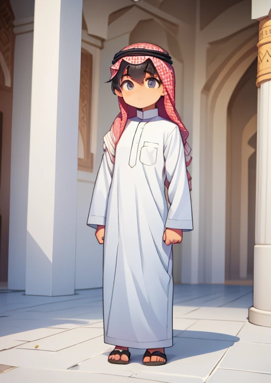 muslim boy, 5 years old