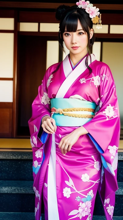 jav idol Woman, 2 girl sexy kimono, very bad image negative_v1.3