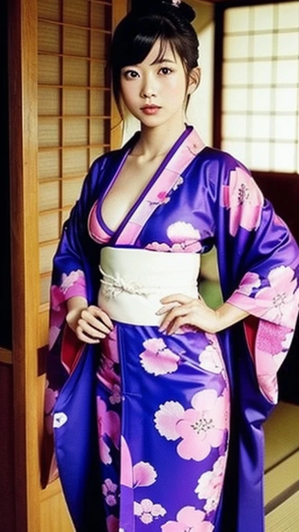 Japanese girl sexy kimono, very bad image negative_v1.3