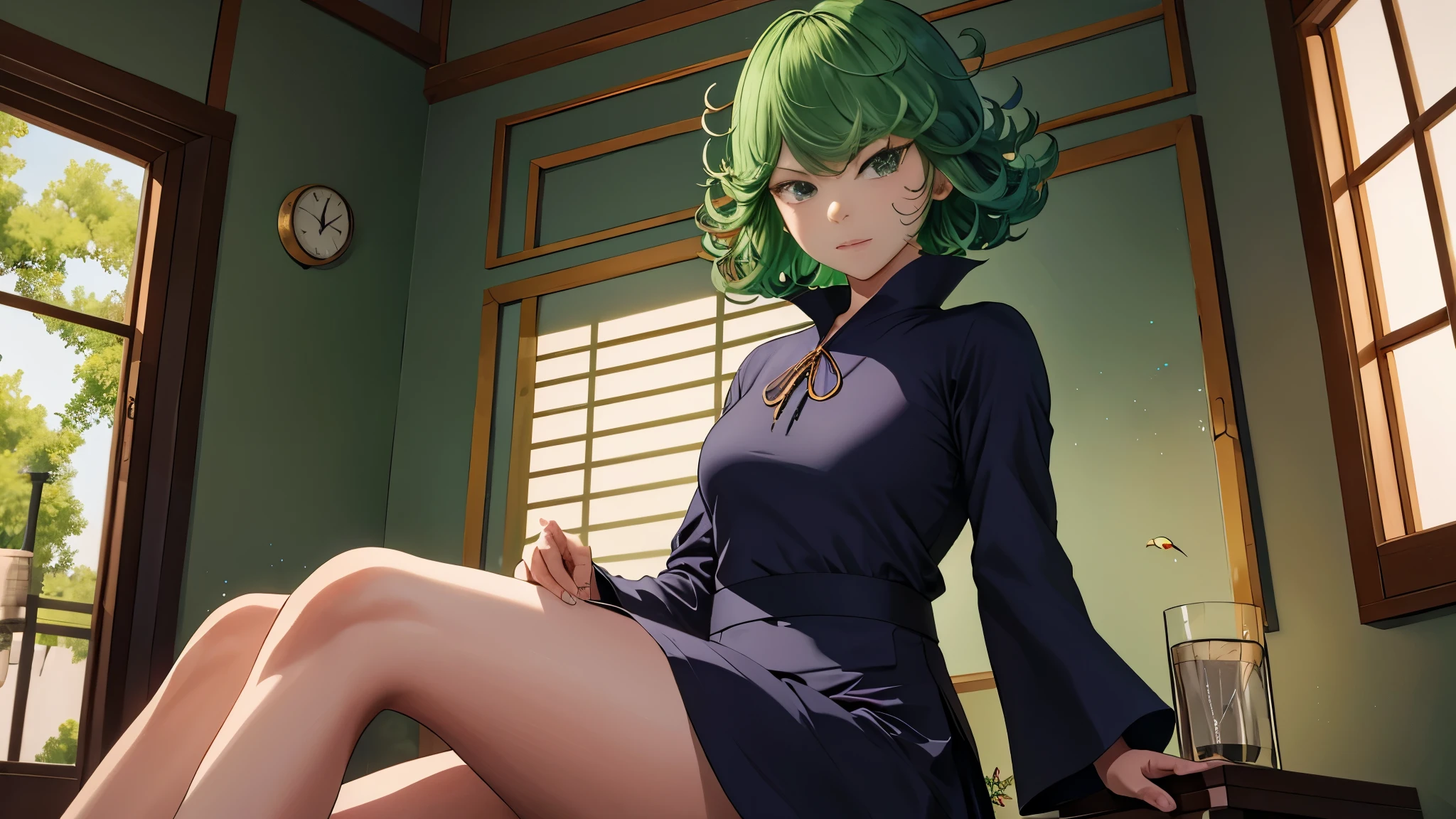 Tatsumaki, nsfw, no clothes, having sex, oiled up