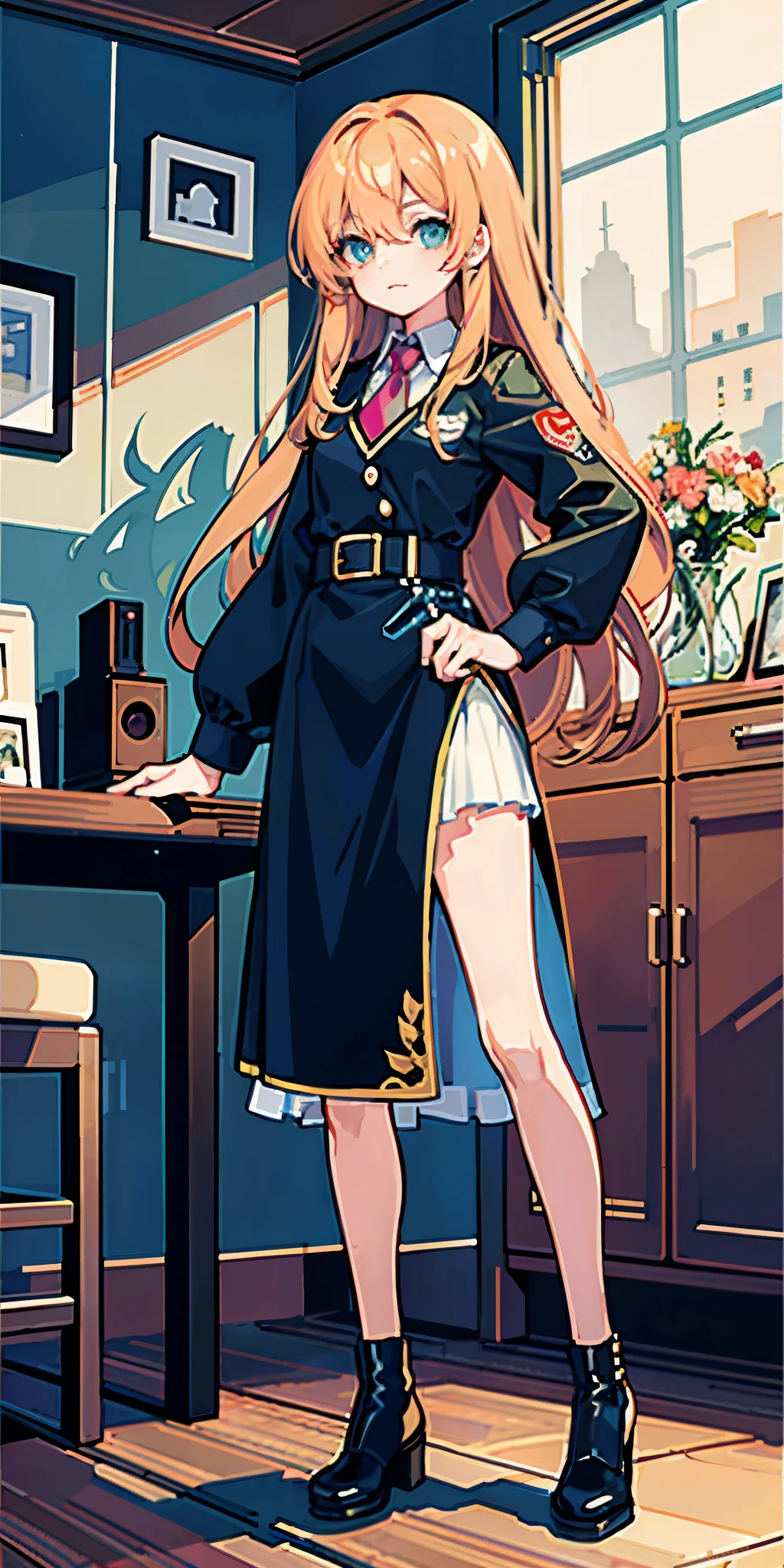 (masterpiece, top quality, best quality), pixel,pixel art,1girl,full body,