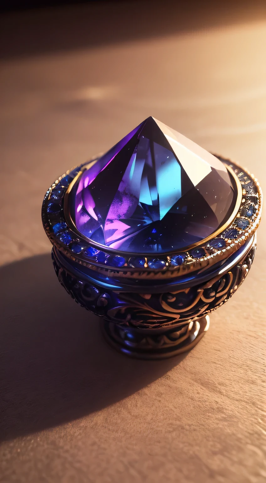 (jewelry ring),wide shot,illustration,detailed,high quality,(best quality,4K,8 thousand,mackerel,masterpiece:1.2),ultra-detailed,(realistic,photorealistic,photo-realistic:1.37),mysterious,under the bed,hidden treasure,dark shadow,sparkling jewels,Enchanted,rich colors,Dreamlike lighting