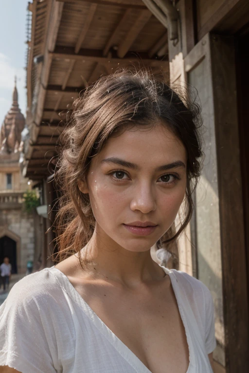 ((best quality)), ((masterpiece)), (detailed), perfect face, Bagan pagoda 