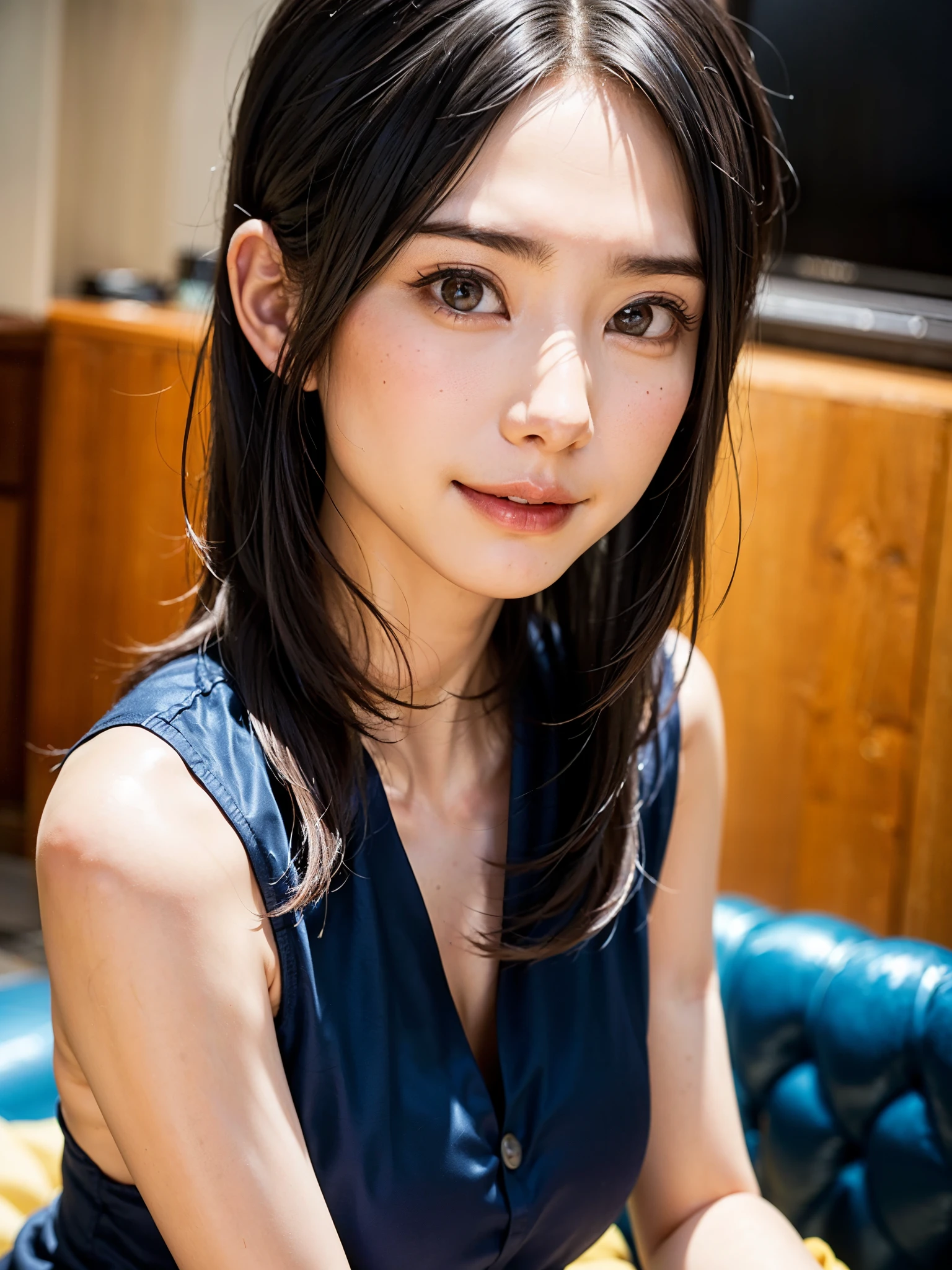 (table top, highest quality、High resolution:1.4、very attractive beauty、Adds intense highlights to the eyes、look closely at the camera:1.4、Beautiful woman full of charm、ideal body proportions、perfect anatomy、brunette short bob hair、shiny hair、bangs:1.4、光沢のあるbangs:1.4、lip gloss),1 girl, Report, light brown shiny hair, scarf,realistic, looking at the viewer、Please tilt your head slightly, bright colored crystal light blue eyes, short and shiny hair、 chest中央に穴の開いた白いタートルネックの衣装,chestの真ん中に丸い穴のあるセクシーな白いタートルネック ニット セーター、 lips, lip gloss, Upper body、Big eyes、eyelash、face is a little red、embarrassing)、((italian road in winter))、((short hair with Big eyess、Give students very powerful highlights、{Huge|big|Hugeな|mega} chest:2、very bigger chest:2、look at the audience、very beautiful beauty、show me your ears、long neck、smile、smile、Happy、beautiful teeth、口を開いてsmile、heart shaped eyes))、28 years old、very cute super model、bangs:2