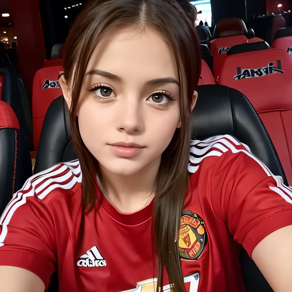 Manchester United fan girl