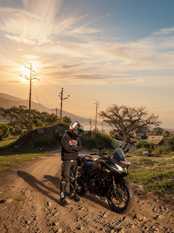 Change your background and photo bike