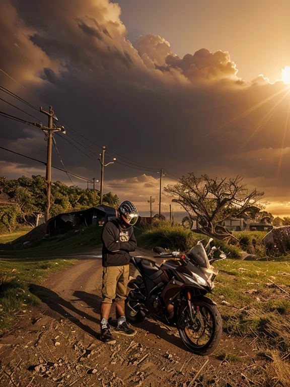 Change your background and photo bike