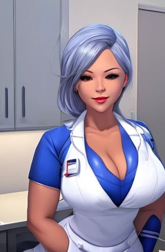 ,nurse uniform,hospital, latex nurse suit,nurses,busty,elbow gloves,labcoat,greyhair woman,white eyes , gigantic boobs ,medical instruments,asian nurse,two nurses,speculum,examination room,oversize boobs, ,big ass ,strap on, lay on table ,legs spreaded,giving birth,gyno chair , dentist,Milf,latex,blue uniform.