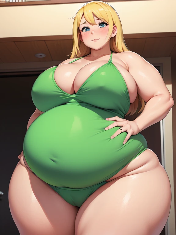 Fattest pregnant slut in the world, biggest belly ever, humongous weight gain, super size, ssbbw, super heavyweight, stuffed belly, huge, gigantic, enormous, morbidly obese, very fat, very big belly, overweight, tight bikini, camel toe, Kim Possible