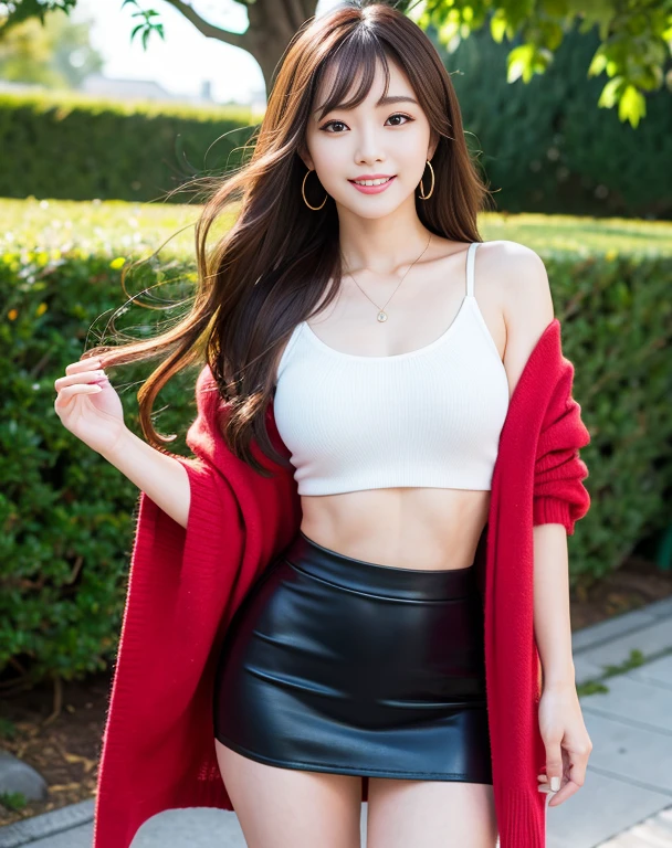 beautiful,K-POP idol,japanese idol,japanese actress,High resolution,beautiful skin,8K,RAW photo,highest quality,masterpiece,realistic,photo-realistic,clear,professional lighting,beautiful顔,highest quality,超High resolution,beautiful eyes,sexy,beautiful唇,white teeth,beautiful歯列,smile,whole body,beautiful脚,tight mini skirt