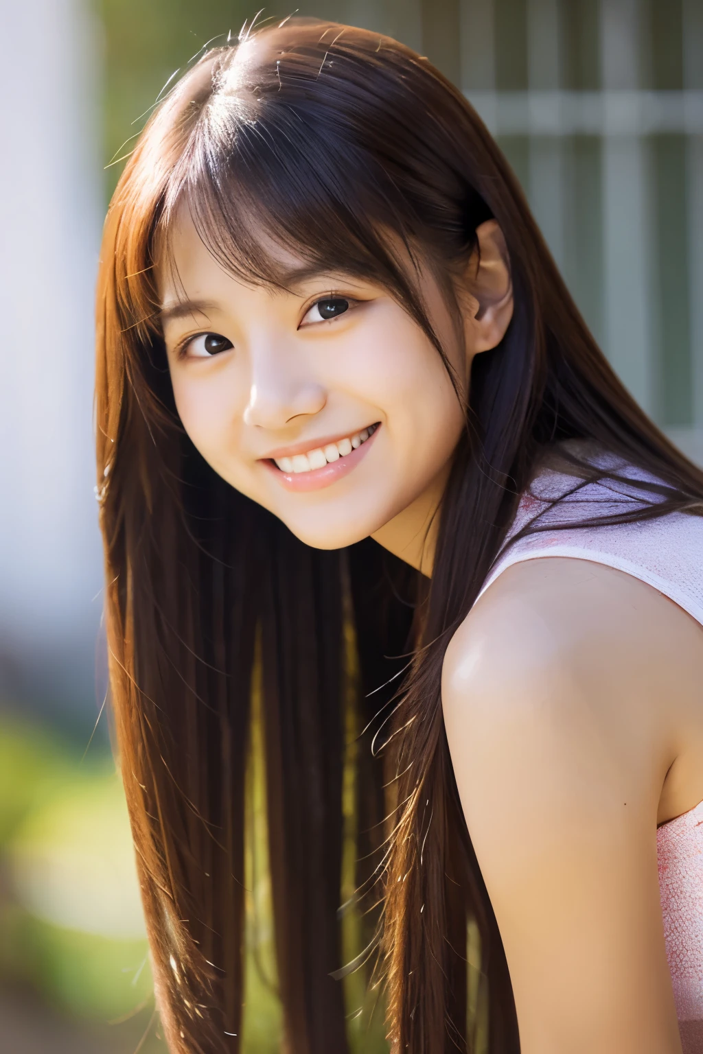 cute、attractive、smile、girls